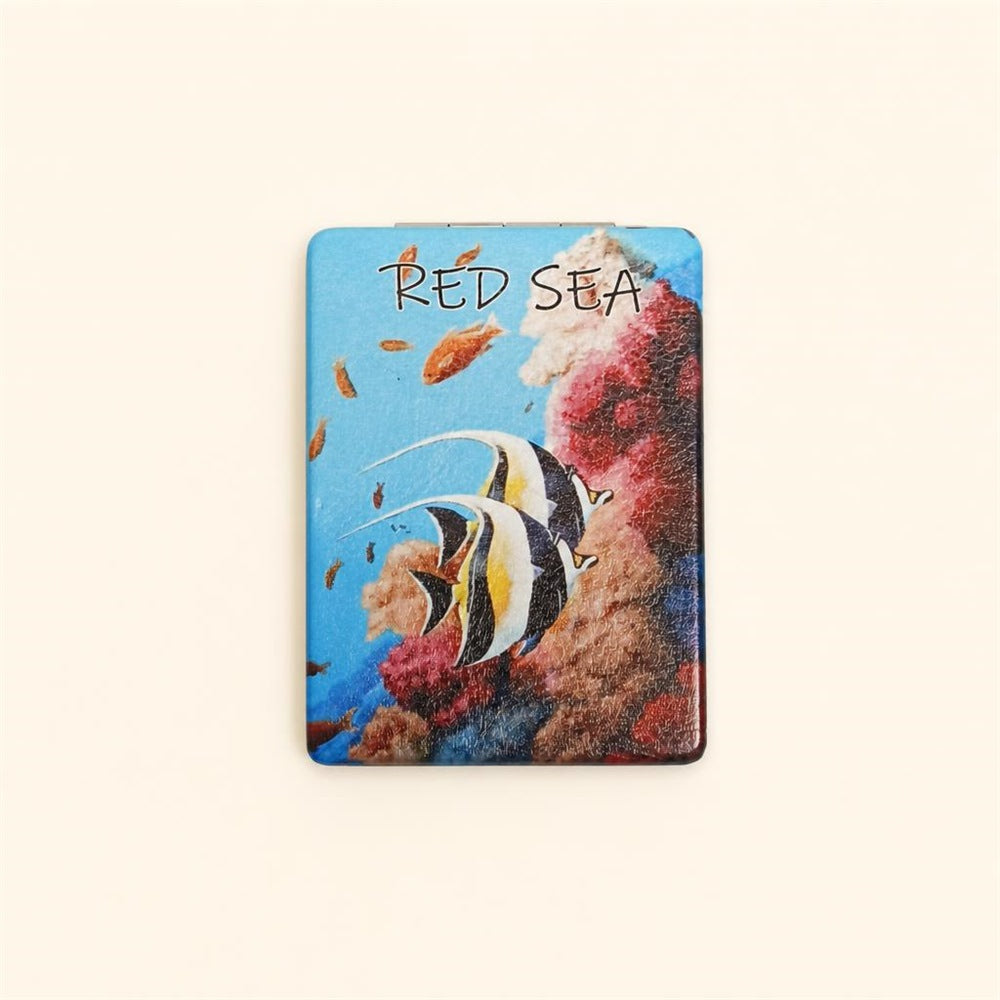 مرآة جيب بتصميم بحري RED SEA - التصميم A