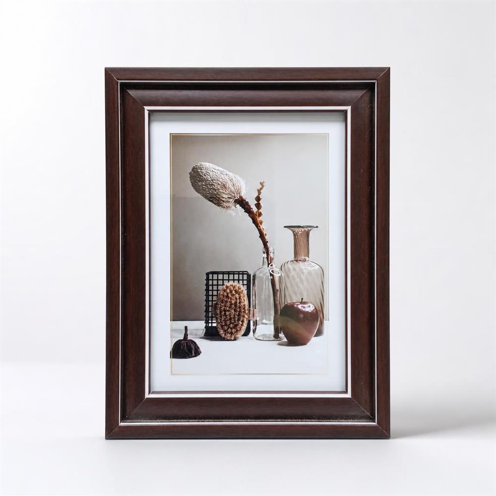برواز صور 13 * 18 cm - بني داكن