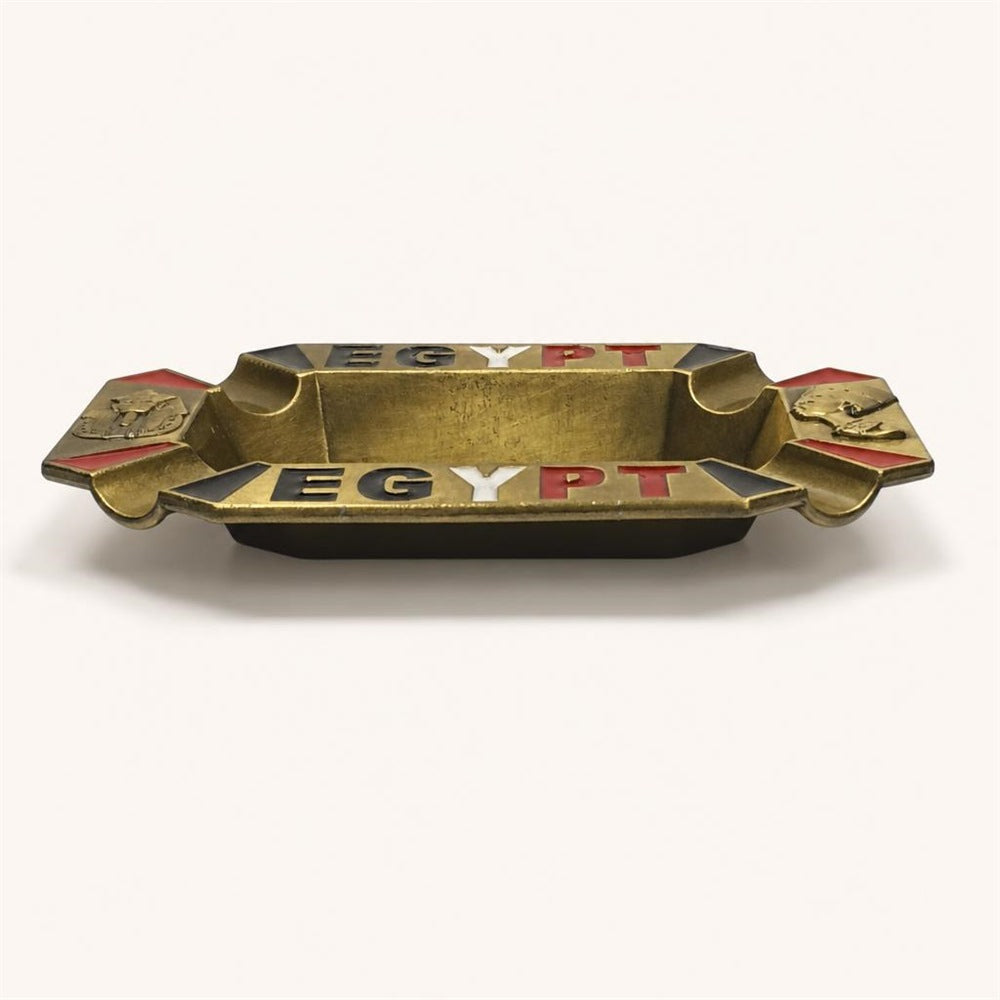 طفاية معدنية متعددة الأضلاع بتصميم EGYPT - صورة إضافية للتصميم C