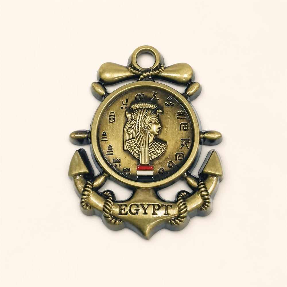 مغناطيس فرعوني معدني بتصميم EGYPT - التصميم B