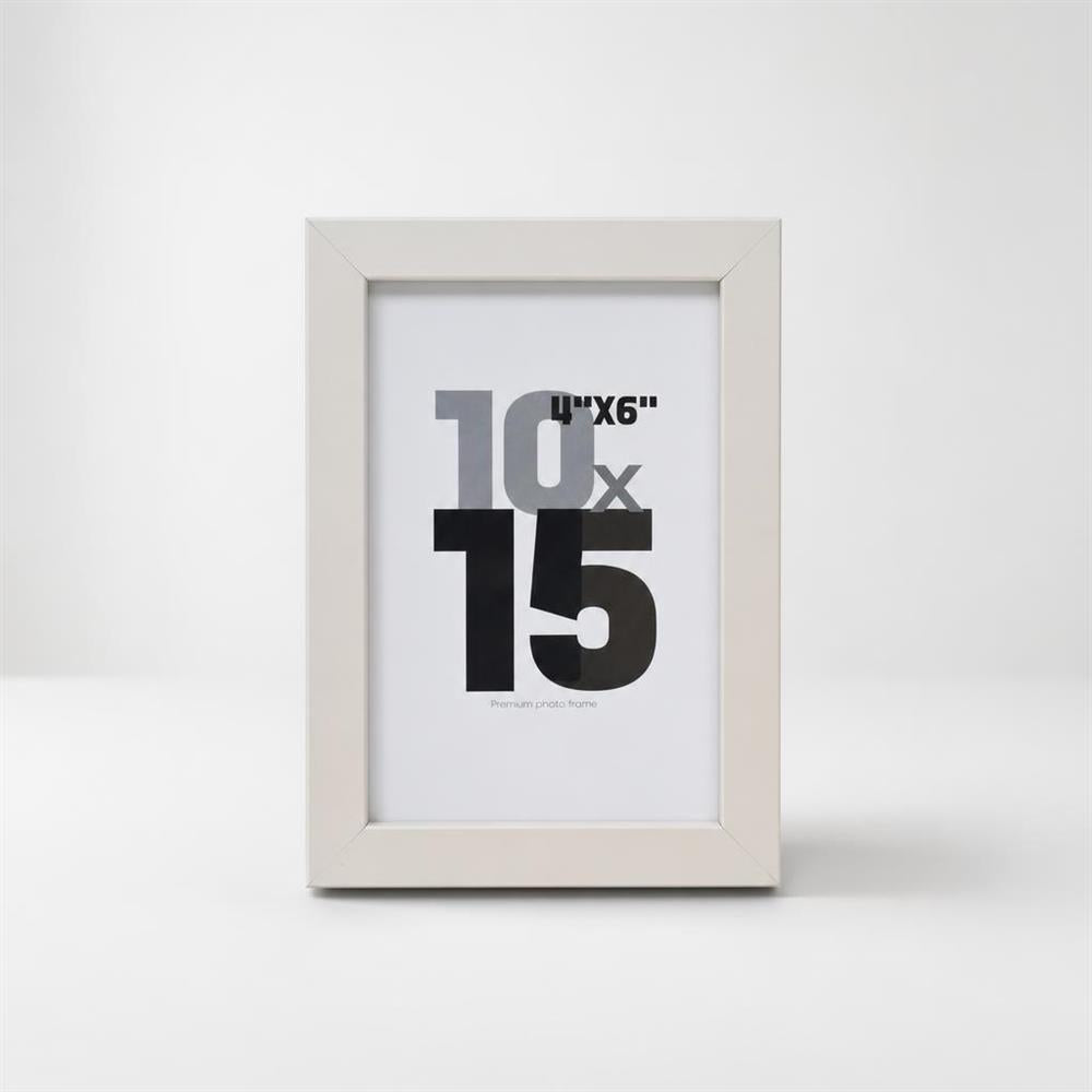 برواز صور 10 * 15 cm - أبيض